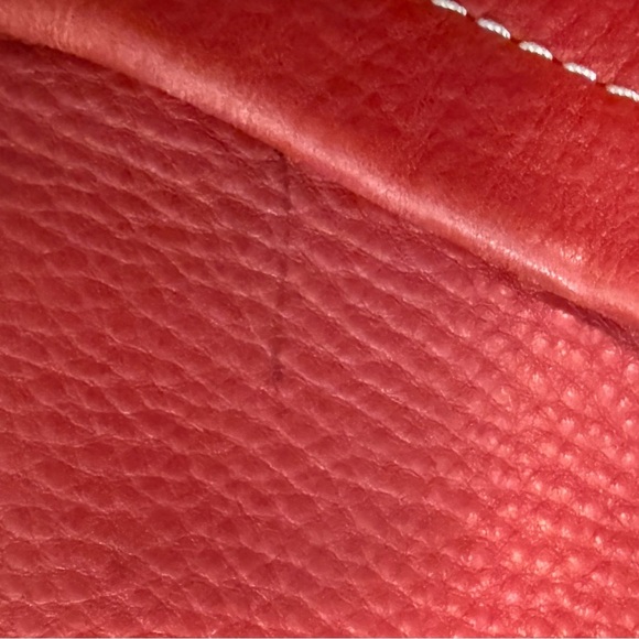 Dooney & Bourke Red Leather Hobo Bag with Sleek Design - Picture 11 of 15